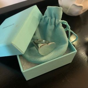 COPY - Double Modern Heart Ring Paloma Picasso Ti…